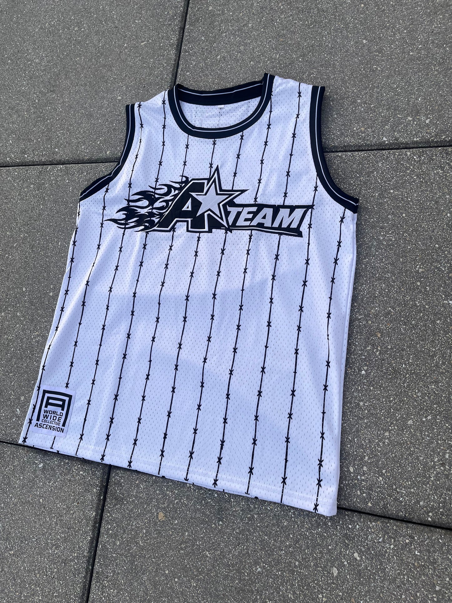 “DIVISION 1OF1” HOOPS JERSEY